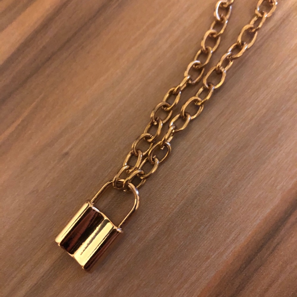 Lock Pendant Necklace